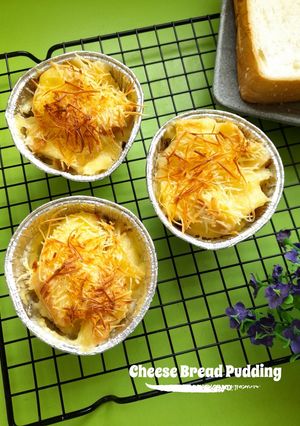 Foto resep Cheese Bread Pudding