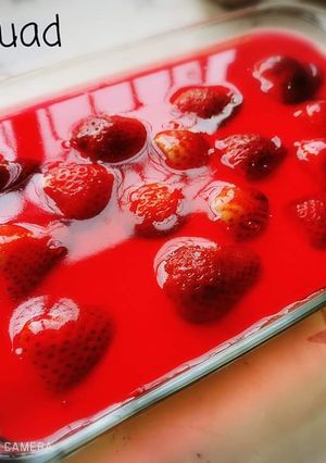صورة لوصفة حلى الكاسترد والجيلي