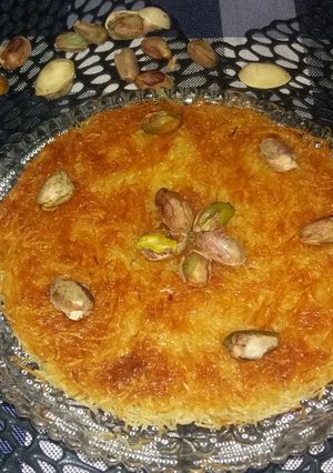 صورة لوصفة كنافة 👍😋 بالجبن 😋😋😋😋💞