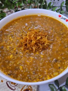 عکسی از دستور خوراک ماش ساده 😋