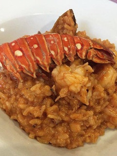 Una foto de Risotto de Langosta y Camarones