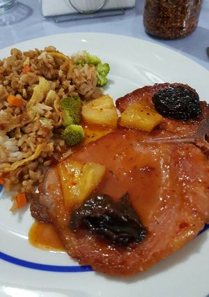 Una foto de Chuletas glaseadas
