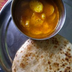 A picture of Arbi ki sabji.