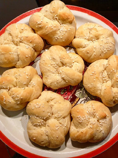 Foto di Buns intrecciati all'acqua sofficissimi