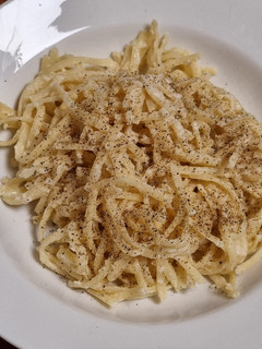 Una foto de Spaghetti Cacio e Pepe