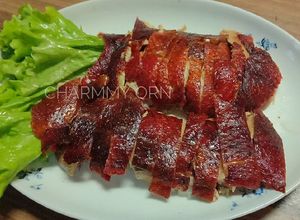 รูปของ เป็ดย่างหนังกรอบ เฮงเฮงเฮง(หม้ออบลมร้อน)