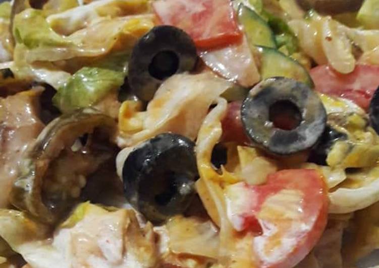 Recipe of Homemade Subway style salad