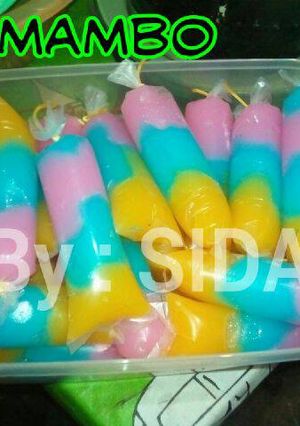 Foto resep Es mambo pelangi