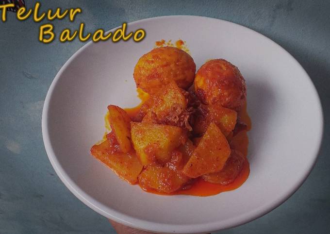 Balado Telur Kentang