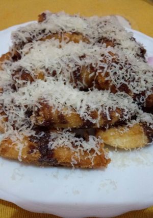 Foto resep Pisang goreng krispy coklat keju