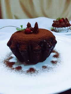 এগলেস চকোলেট গনাশ কেক (eggless chocolate ganache cake recipe in Bengali) রেসিপির প্রধান ছবি