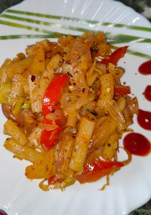 वेज पास्ता (veg pasta recipe in Hindi) रेसिपी मुख्य फोटो