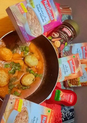 A picture of Anday Aloo ka salan.