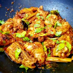 A picture of Ayam Rica - Rica (Hot and Spicy Chicken).