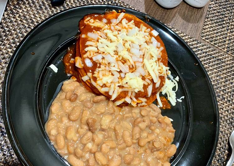 Enchiladas rojas