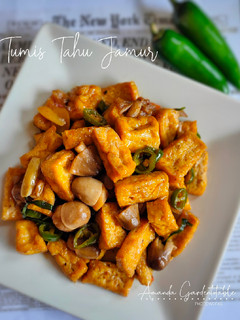 Foto resep Tumis Tahu Jamur