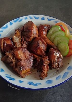 Foto resep Ayam Bakar Bumbu Instan
