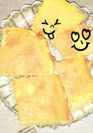 صورة لوصفة بسبوسة لقهوة العصر😘😘