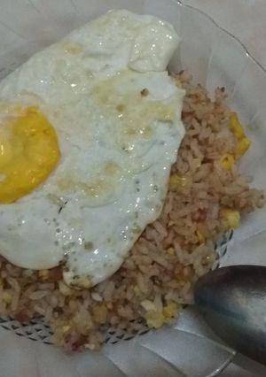 Foto resep Nasi Goreng kornet ala anak kos
