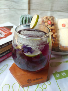 Foto resep Teh Telang Sari Lemon
