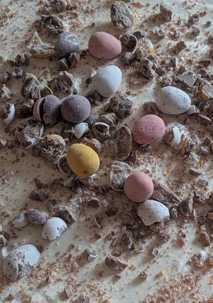 Mini csokitojásos sajttorta recept fotója