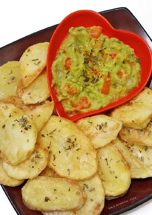 Foto resep Kentang Krispi Saus Alpukat