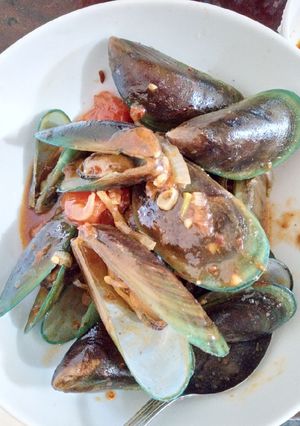 Foto resep Kerang Hijau Asam Manis Pedas