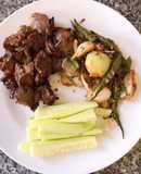 Lòng gà nướng xả ớt