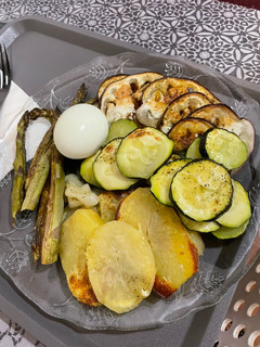 Una foto de Verduras al horno
