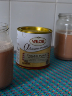 Una foto de Leche vegetal de arroz con cacao puro s/a