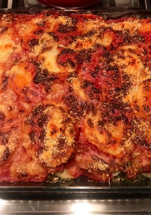 Una foto de Pastel de Papas 🥔, Verdes 🥬 y Atún 🐠 al horno