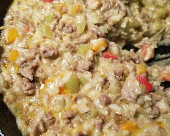 Easy Recipe Hamburger and Rice Delicious Steady