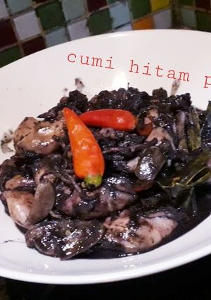 Foto resep Cumi Hitam Pedas