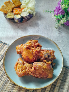 Foto resep Ayam Goreng Bawang Putih (Renyah Diluar Lembut Didalam)