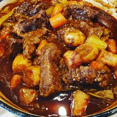 A picture of Low Carb Braised Beef Stew.