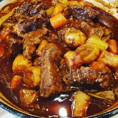 Low Carb Braised Beef Stew Recipe by Felicity Scott - CookpadSharePrint-image