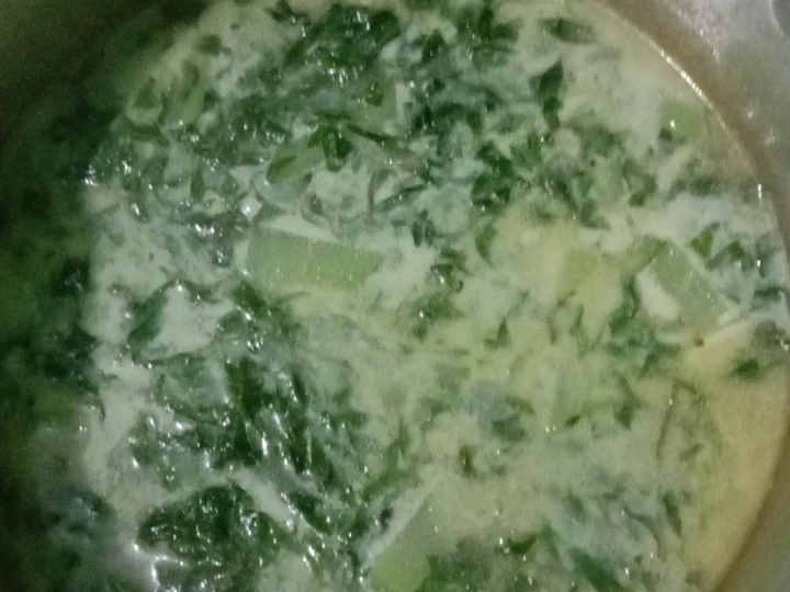 Easy Steps to Prepare Recipes Lodeh Daun Kenikir &amp;amp; Labu Siam the Perfect So Delicious.