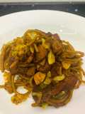 RiQ’s Fusion : Spaghetti Goreng Teriyaki bersama Dada Itik Salai
