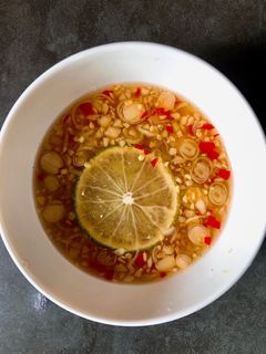 Hình của món Nước Mắm (Gừng Sả Tỏi Ớt Chanh) Chấm Ốc.