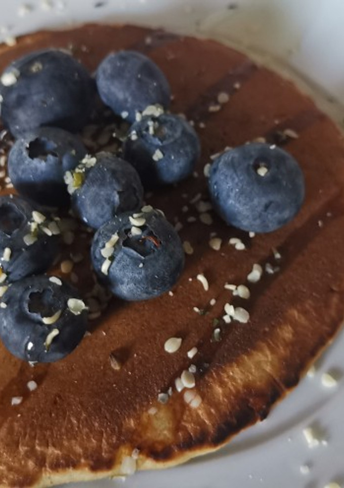 Una foto de Pancakes saludables