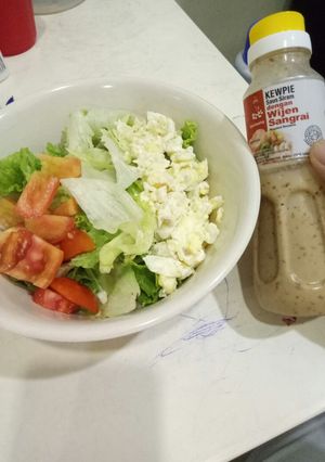Foto resep Salad sayur super sederhana (anti gagal)