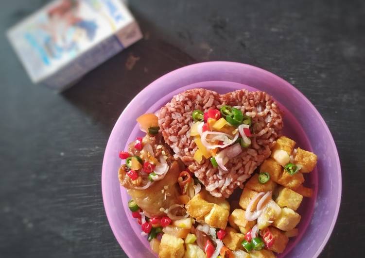 Resep Bento Sambal Dabu-Dabu, Enak Banget