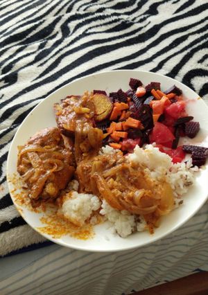 Una foto de Escabeche de pollo