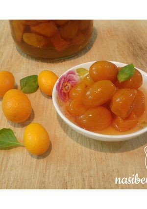 عکسی از دستور مربای کامکوات