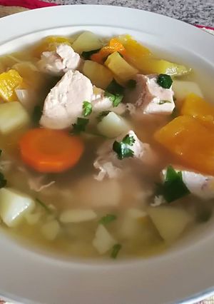Una foto de Sopa de Pollo