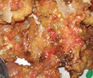 Resep Mudah Ayam geprek sambal Tomat Yummy Mantul