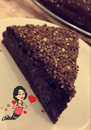 صورة لوصفة كيكة الشوكولاته