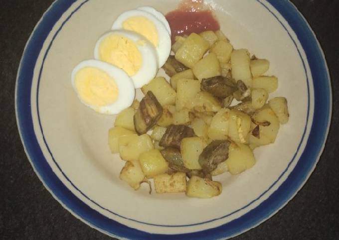 Sarapan diet 'Potato egg'