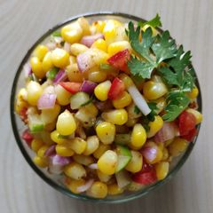A picture of Sweet corn chaat.