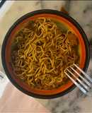 -اندومي لذيذ بمسحب البيك وصوص الكوكتيل 🍜😋